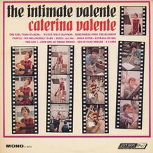 <span>Caterina Valente</span> – <cite>The Intimate Valente</cite> album art