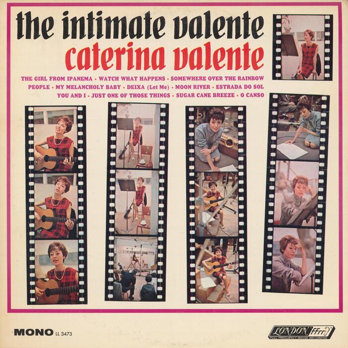 Caterina Valente – The Intimate Valente album art
