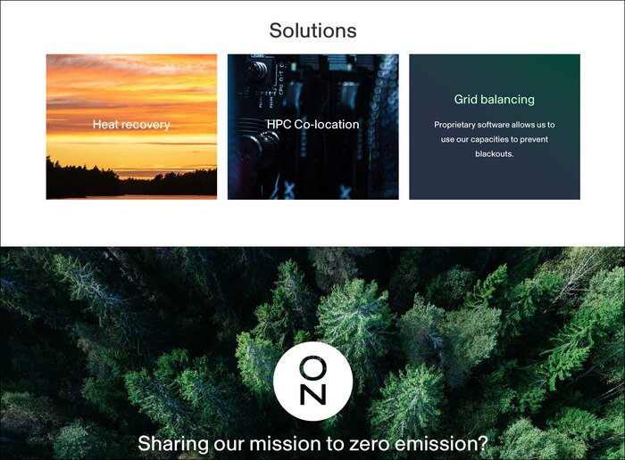 OnZero website 3