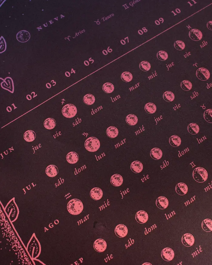 Calendario Lunar 2023–2024 by Ediciones Granizo 4