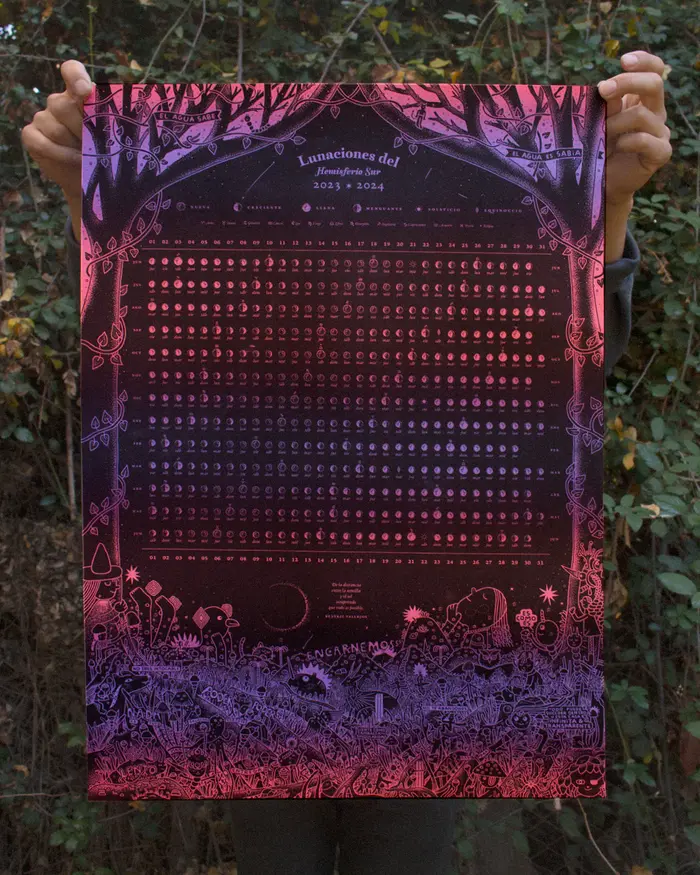 Calendario Lunar 2023–2024 by Ediciones Granizo 1