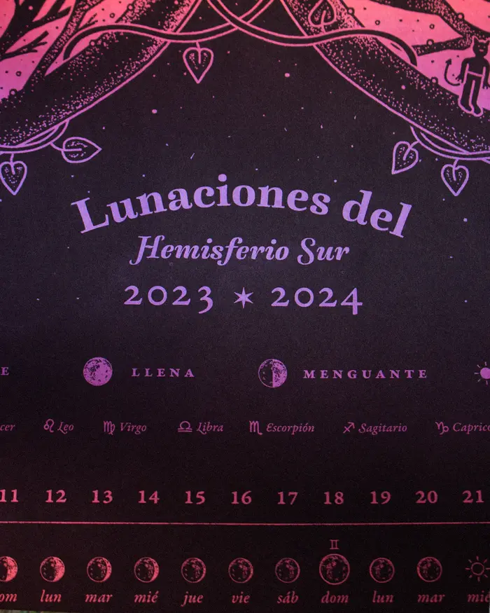 Calendario Lunar 2023–2024 by Ediciones Granizo 3