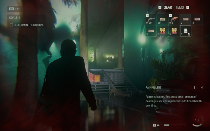 In-game HUD and inventory