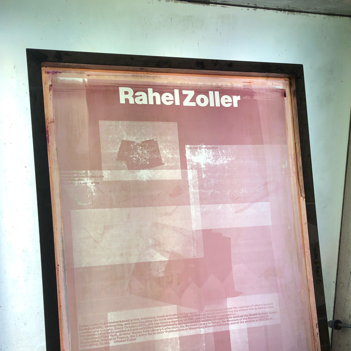 The Sculptural Book exhibition poster 5
