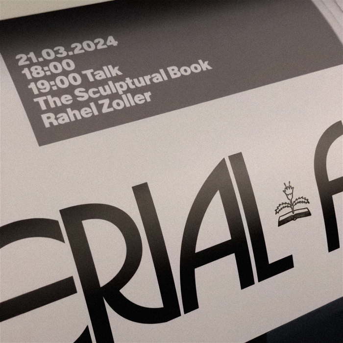 The Sculptural Book exhibition poster 7