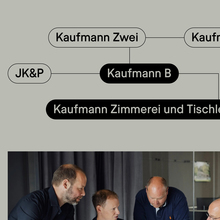 Kaufmann B Baumanagement website
