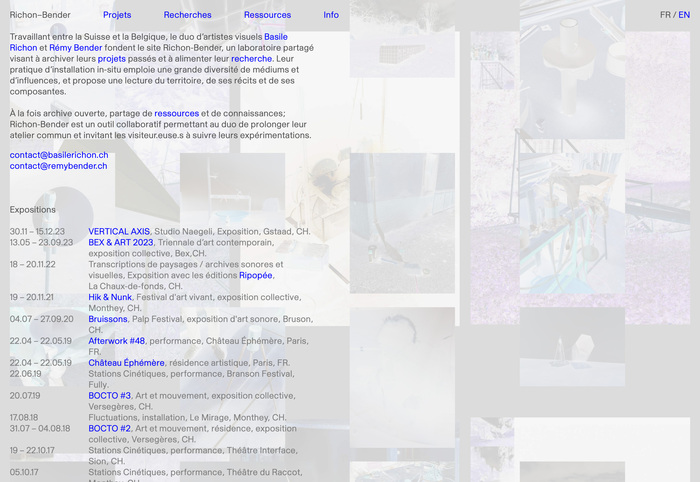 Richon–Bender website 5