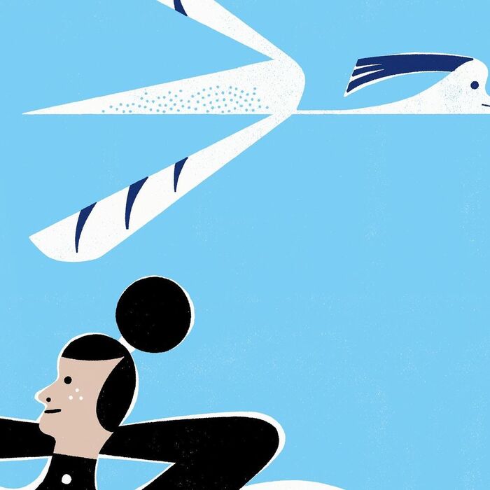 LOT Polish Airlines promotional poster 3