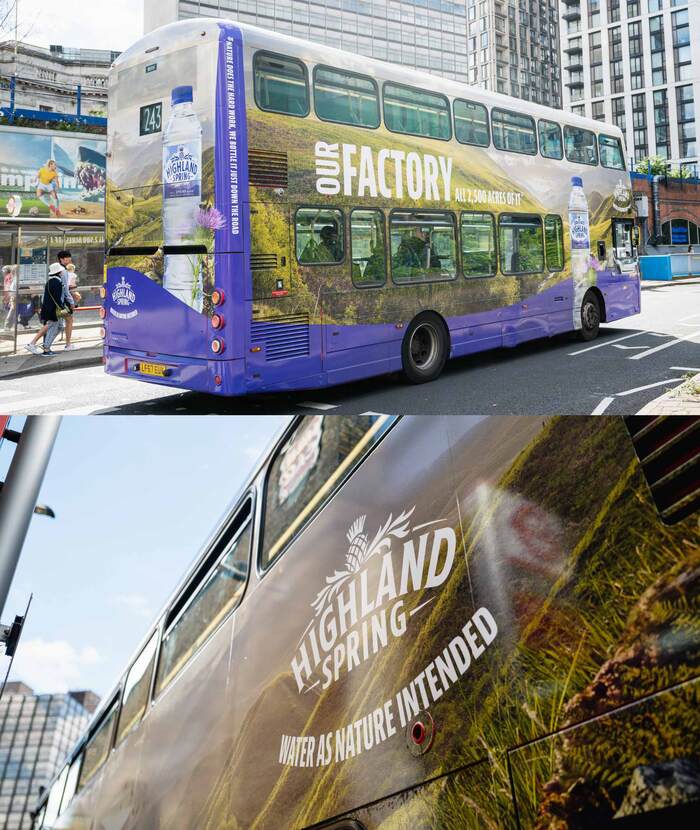 “Water as nature intended” campaign by Highland Spring 4