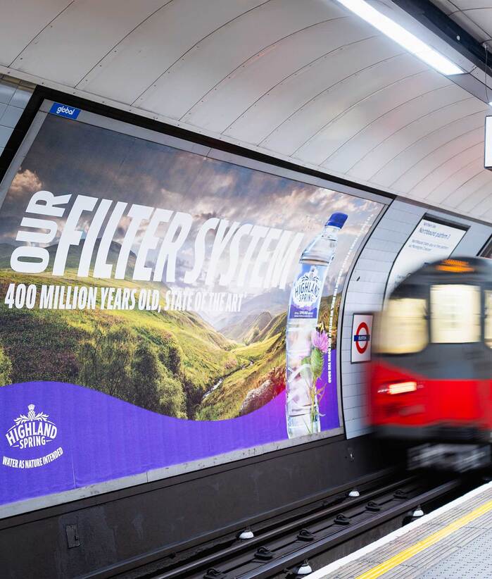 “Water as nature intended” campaign by Highland Spring 1