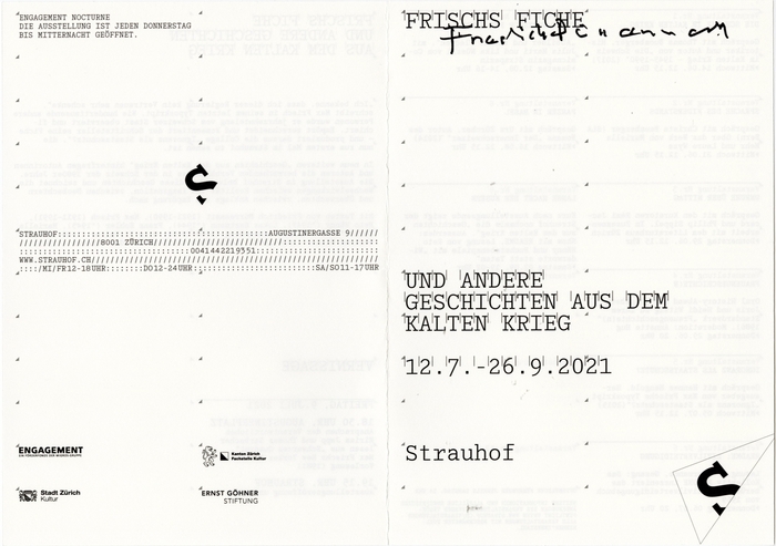 Strauhof Museum identity proposal (ECAL student project) 9