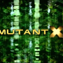 <cite>Mutant X </cite>logo and title sequence