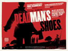 <cite>Dead Man’s Shoes</cite> movie logo and poster