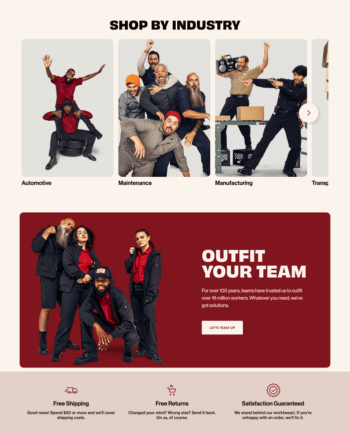 Homepage (detail)