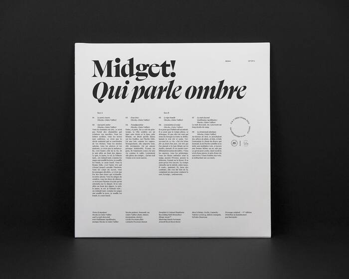 Midget! – Qui parle ombre album art 4