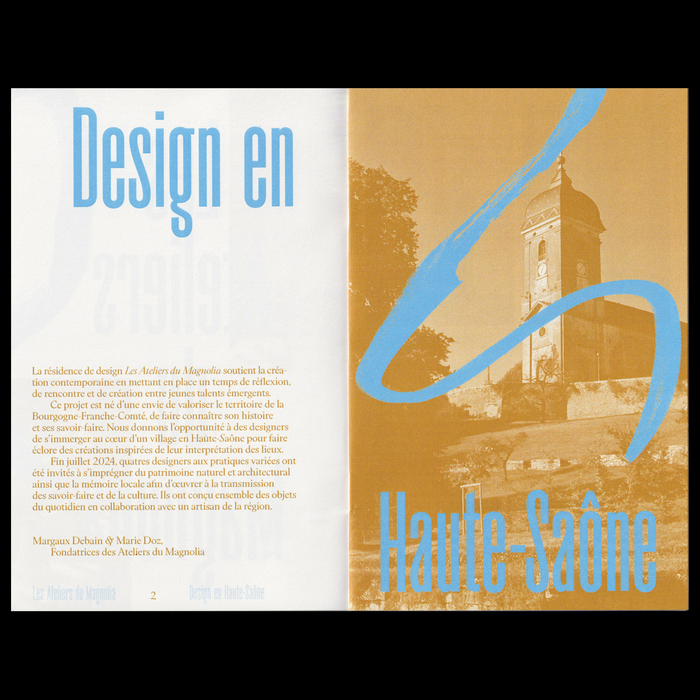 Les Ateliers du Magnolia exhibition booklet 3