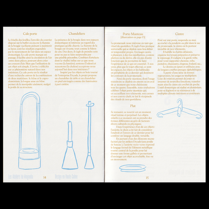Les Ateliers du Magnolia exhibition booklet 8