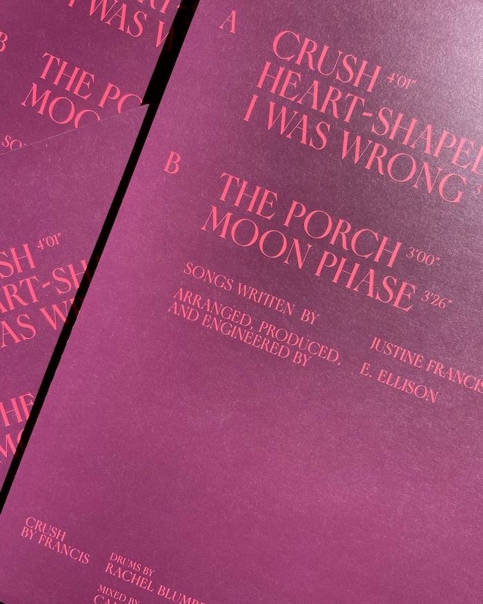 Francis – Crush album art 4