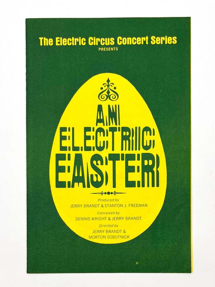An Electric Easter – The Electric Circus Concert Series program 1