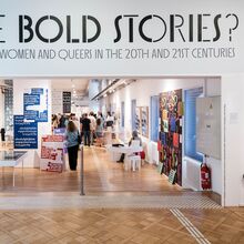 <cite>Same Bold Stories?</cite> exhibition