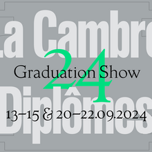 ENSAV La Cambre Graduation Show 2024