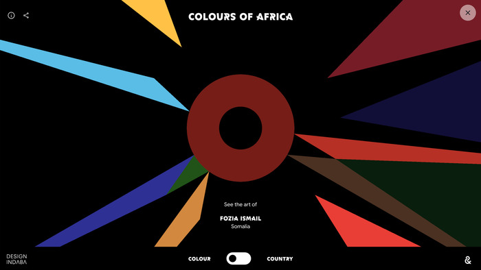 Colours of Africa website 3