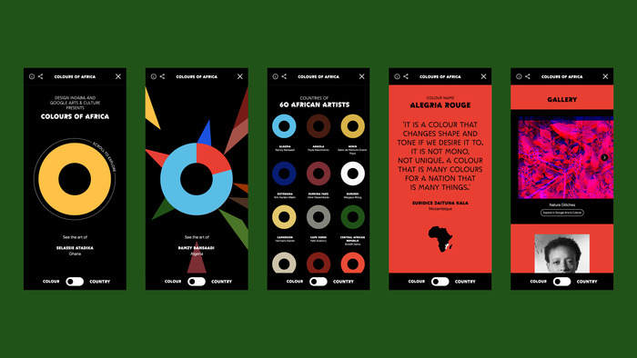 Colours of Africa website 4