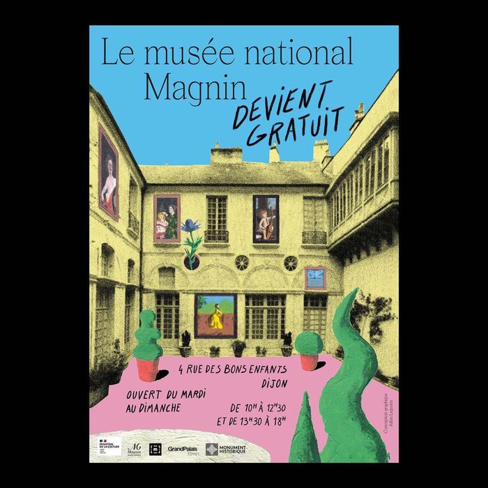 “Le musée national Magnin devient gratuit” campaign 2