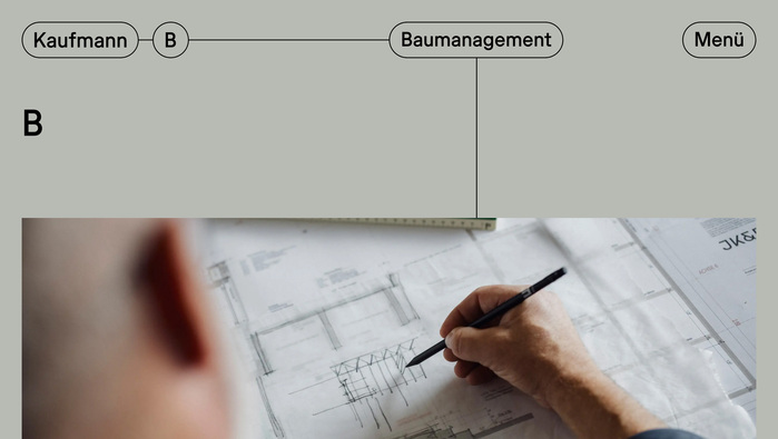 Kaufmann B Baumanagement website 1