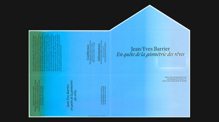 Jean-Yves Barrier, En quête de la géométrie des rêves 3