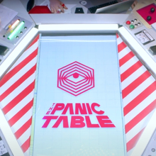 <cite>The Panic Table</cite> identity and title sequence