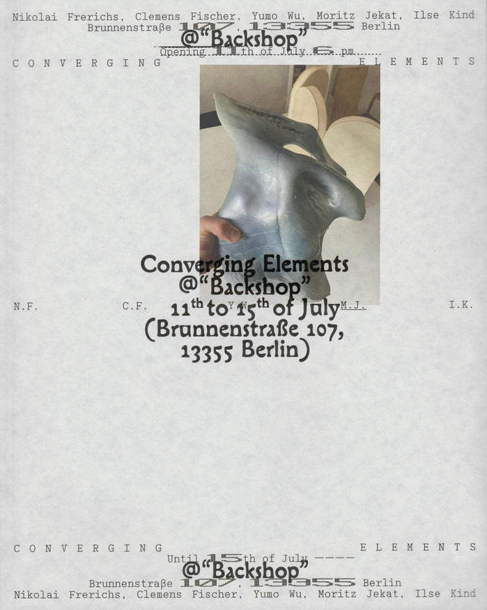 Converging Elements exhibition posters 11