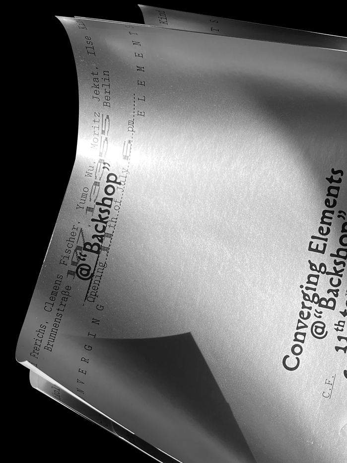 Converging Elements exhibition posters 2
