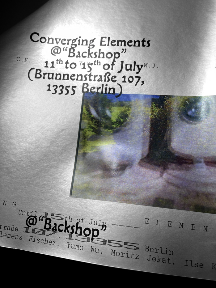 Converging Elements exhibition posters 10