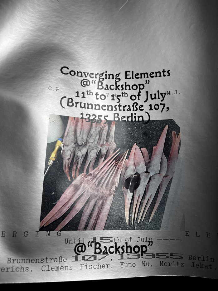 Converging Elements exhibition posters 5