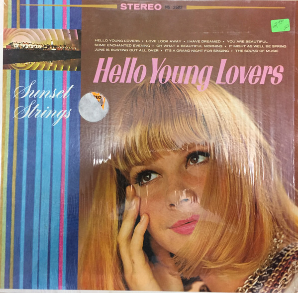 Hello Young Lovers, 1966 [More info on Discogs]. The sans used for the track list is shown too small to be sure, but it could be .