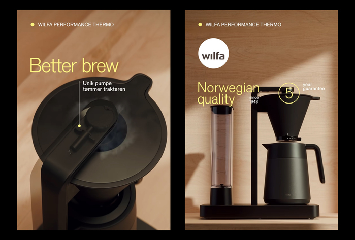 Wilfa advertisement 2