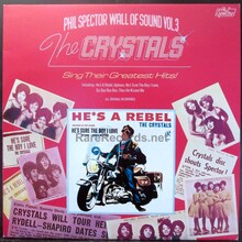 The Crystals – <cite>The Crystals Sing Their Greatest Hits </cite>album art