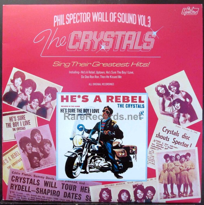 The Crystals – The Crystals Sing Their Greatest Hits album art