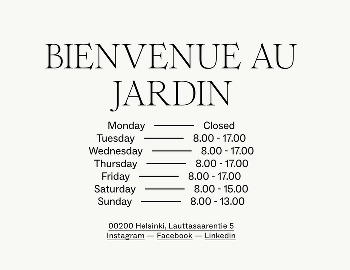 Le Jardin 7