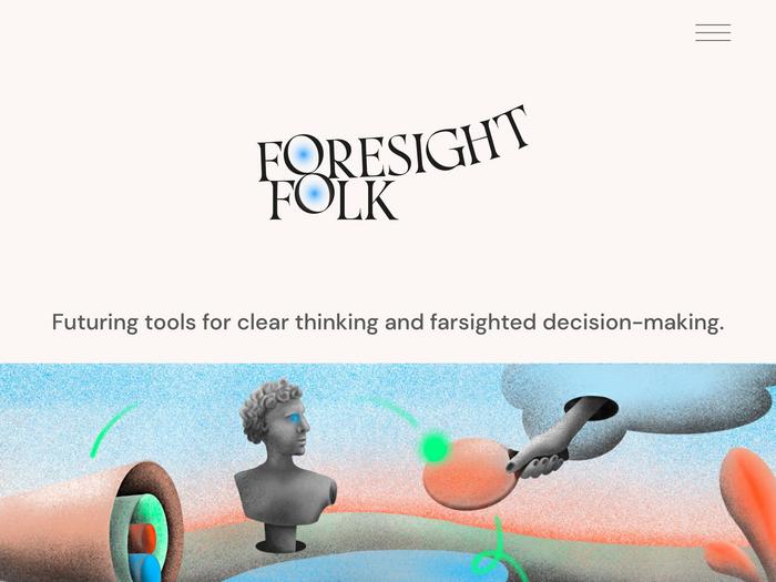 Foresight Folk website 1