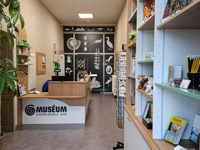 The museum reception hall