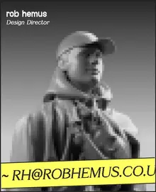 Rob Hemus portfolio website