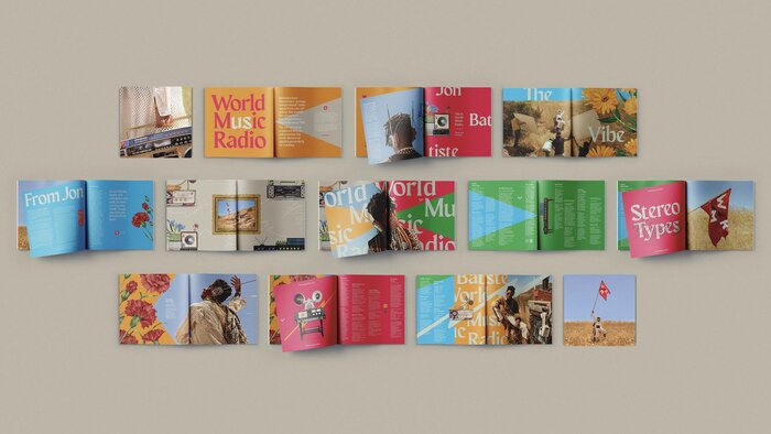 The booklet for World Music Radio.