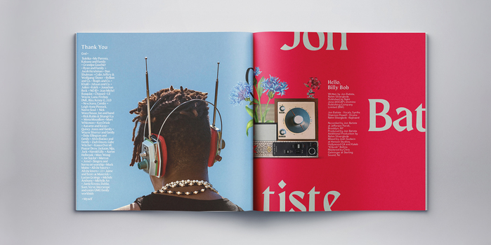 A spread from the booklet for World Music Radio