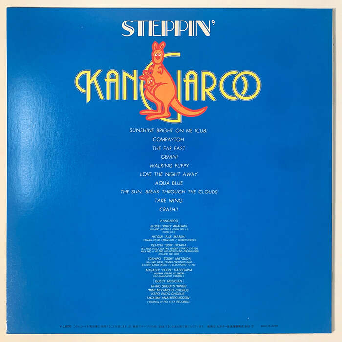 Kangaroo – Steppin’ album art 2