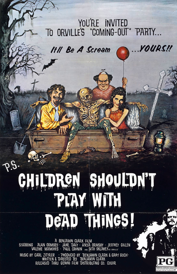 Children Shouldn’t Play with Dead Things movie poster