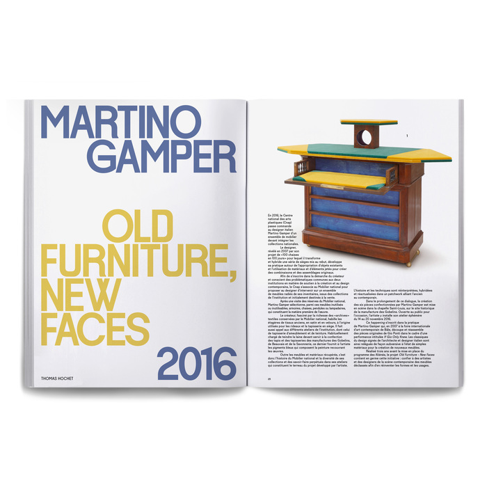 Remix. Les aliénés du Mobilier national poster and catalogue 3