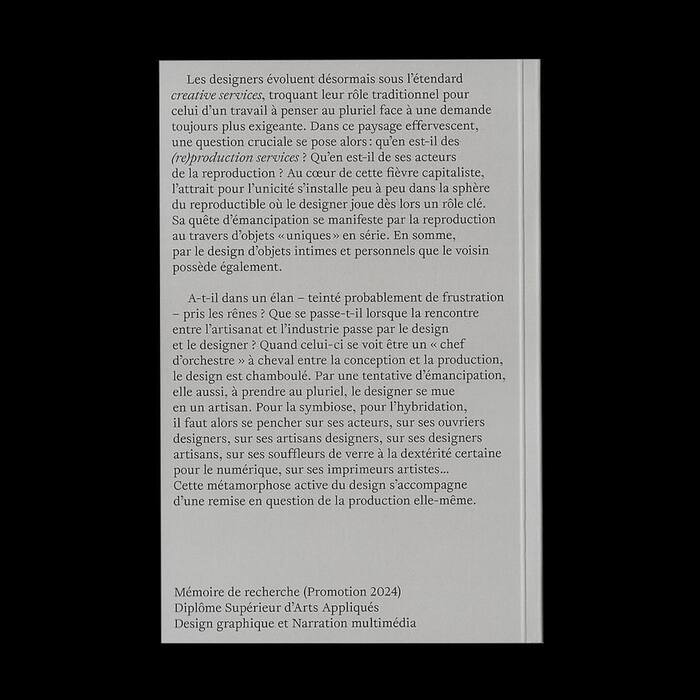 (Re)production Services by Lukas Ruelle 10