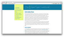 The Unofficial OpenType Cookbook